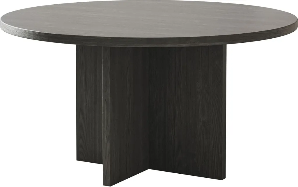 Table basse ronde 76 cm Selsey Ovo : gain de place et style bois frêne