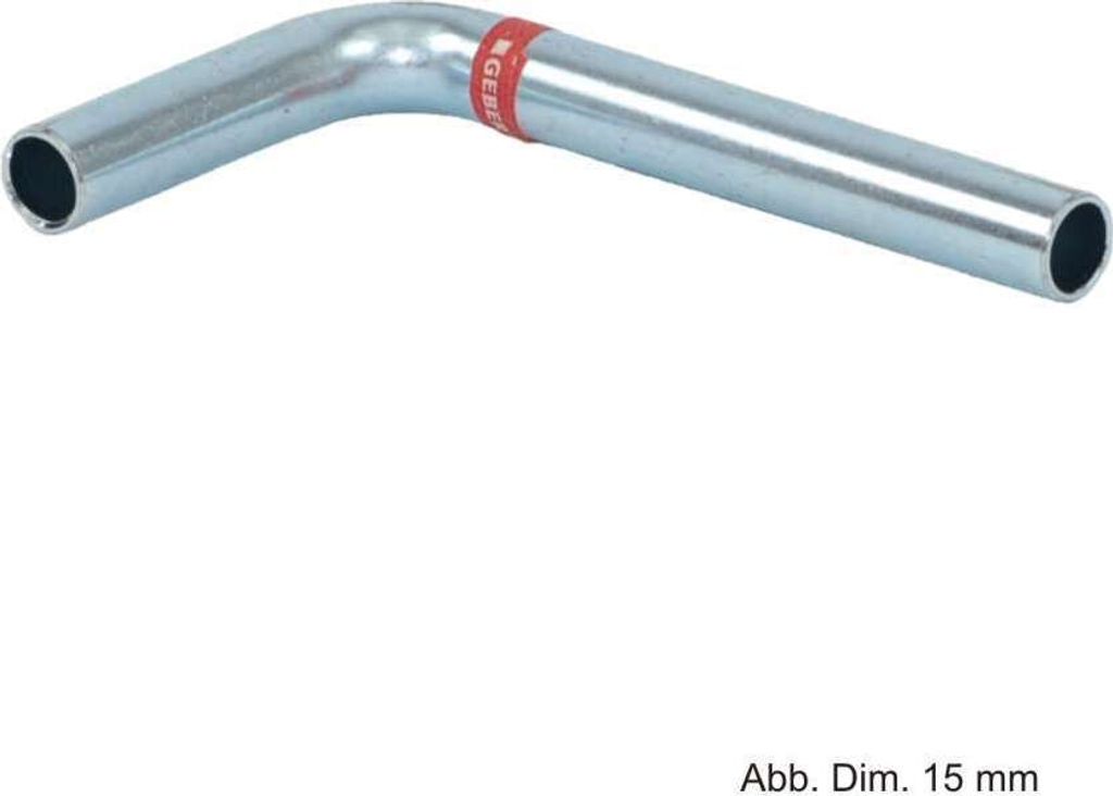 Geberit Mapress C-Stahl Passbogen 90°, 54 mm