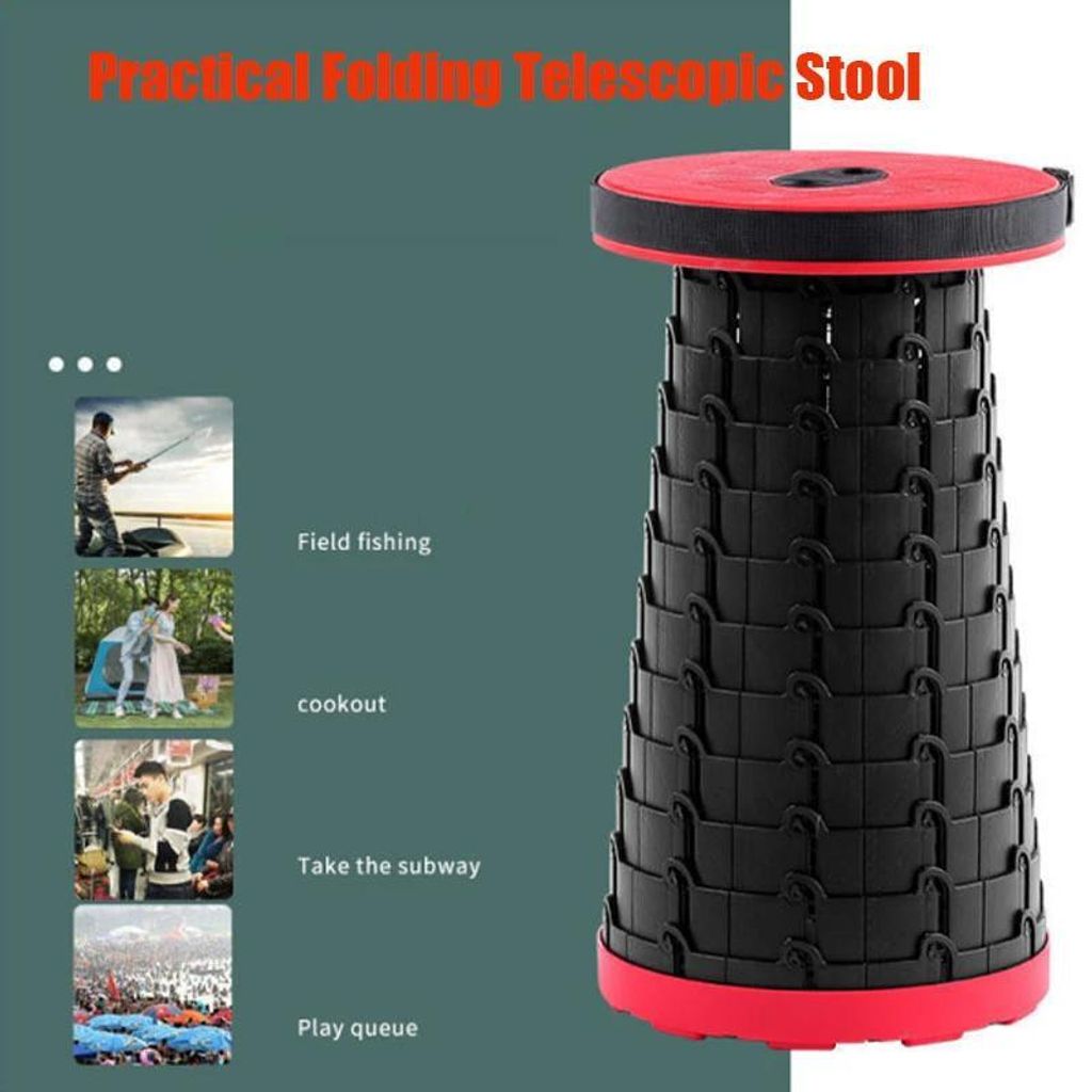 Outdoor Furniture Retractable Stool Strand Chair Tragbar Stool Wohnzimmer Folding Chair Camping Stool Folding Fishing Chair
