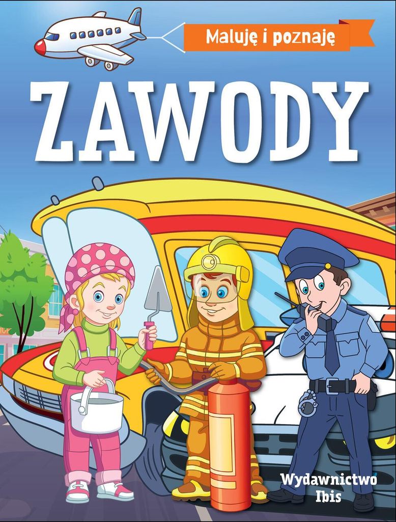 Kolorowanka edukacyjna. Maluję i poznaję Zawody Produktbild 
