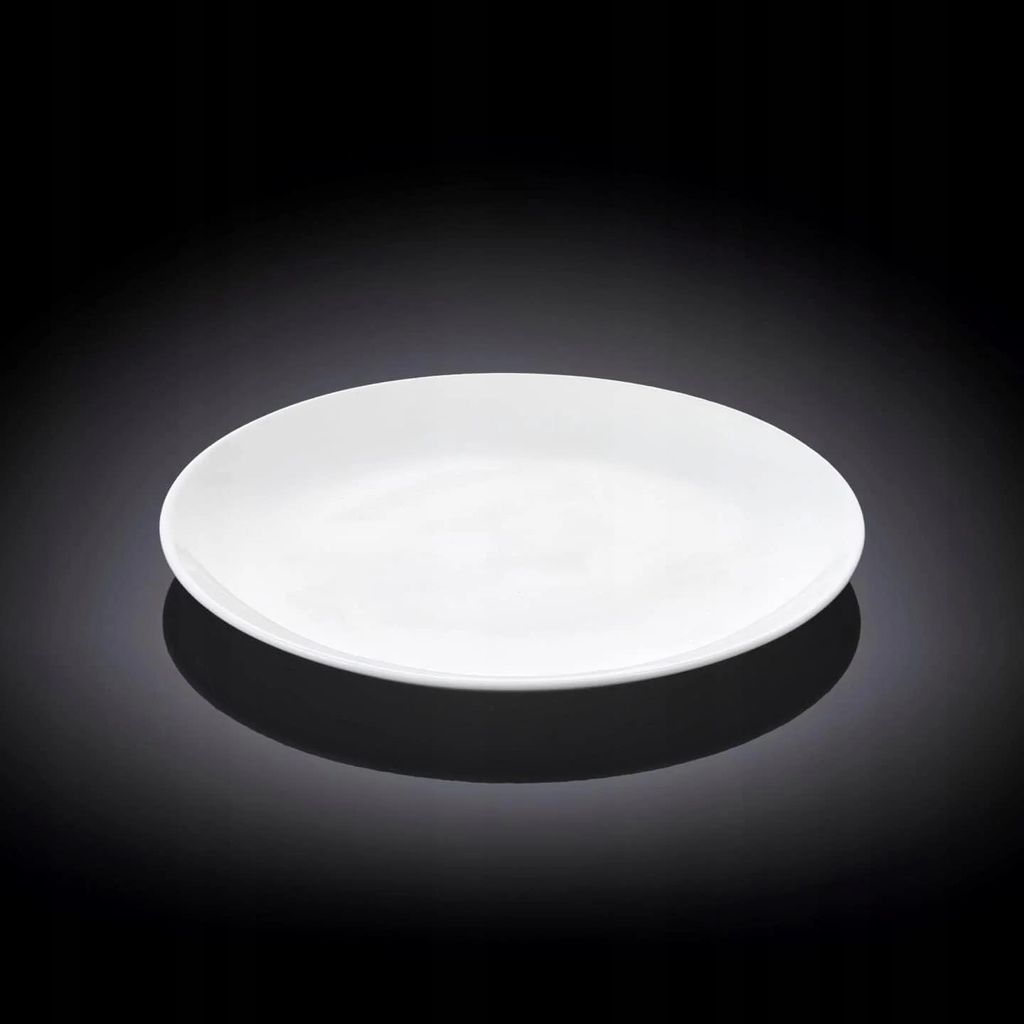 Piatto da pane Wilmax in porcellana, 15 cm, bianco Immagine del prodotto 