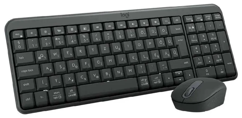 Logitech MK250 Wireless Keyboard and Mouse Graphite FR - AZERTY