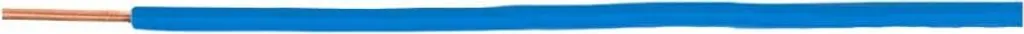 Fil électrique rigide bleu H07V-U 1,5mm² pour circuit d'éclairage 100m