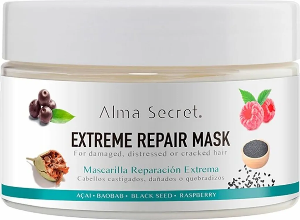 Masque Cheveux Vegan et Naturel 250ml : Réparation Extrême Sans Silicone