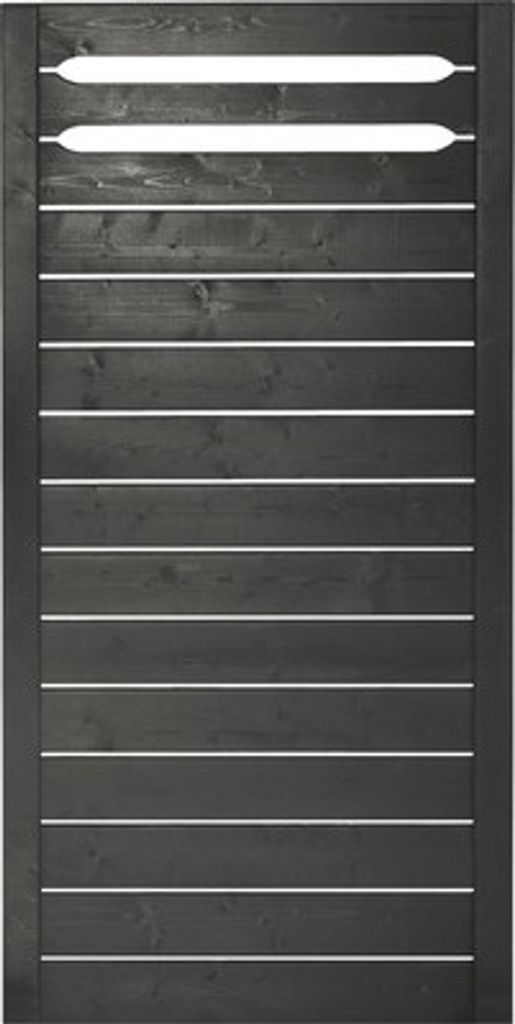 Zaun Teilelement Konsta Ground 90 x 180 cm anthrazit