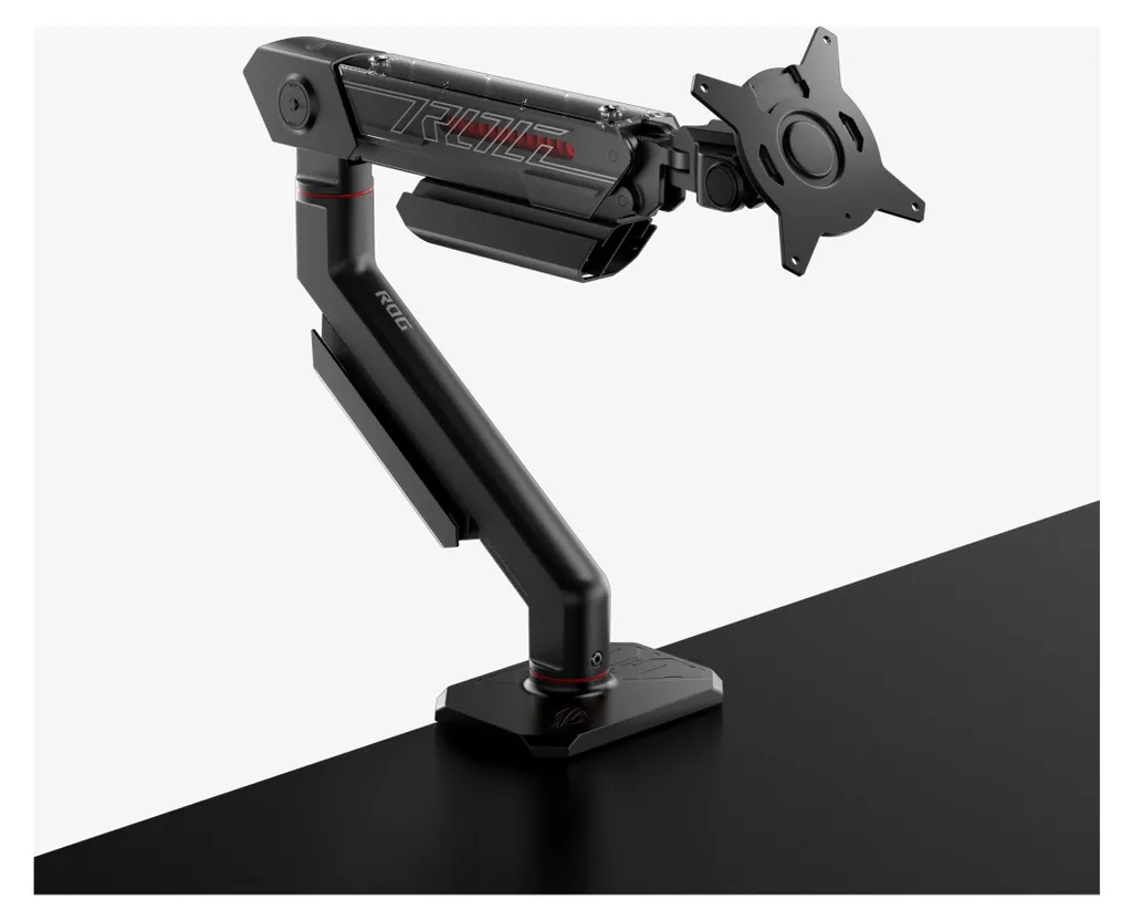 Supprimez l'encombrement avec le support ASUS AAS01 ROG Ergo Arm articulé