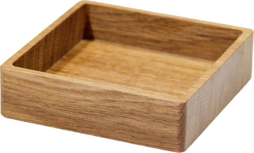 LIND DNA WOOD Box Square oak nature 11 x 11 cm