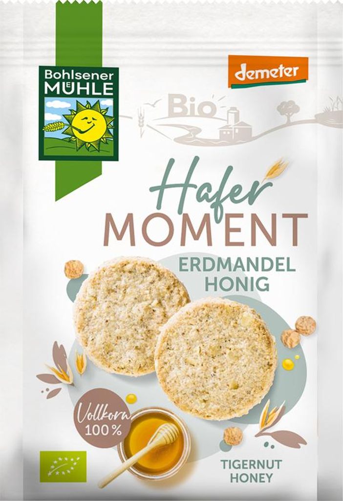 Hafer Moment Erdmandel Honig 125g