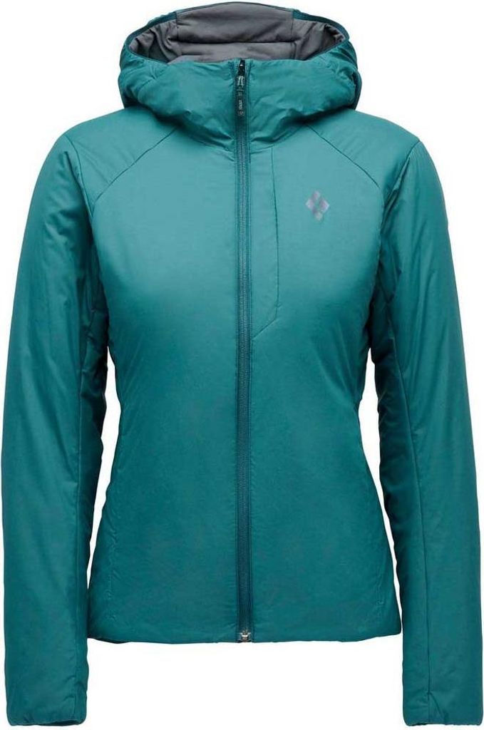 W First Light Stretch Hoody, 3062 Deep Woods, M, Damen - Black Diamond