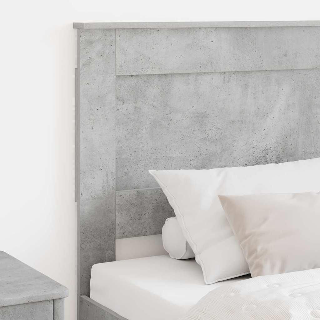 Eleganter Möbel Kopfteil mit Kopfteil Beton Grau 90cm Holzwerkstoff - CJG745182 - Kopfteile