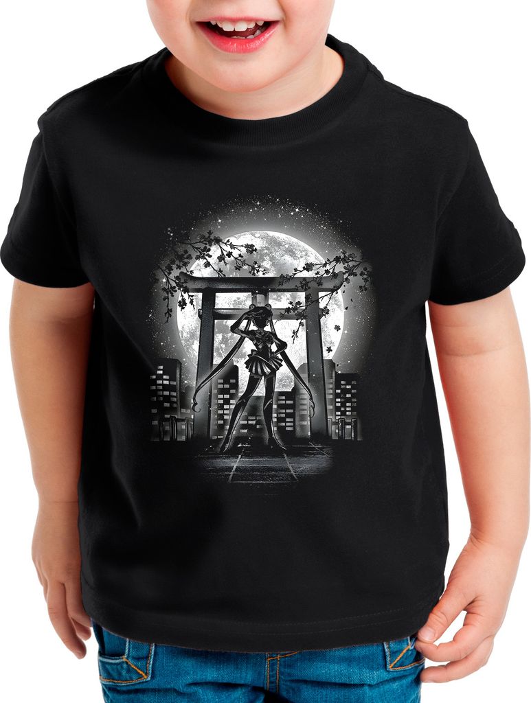BaumwolleCloud Moon Storm Kinder T-Shirt anime manga cosplay crystal