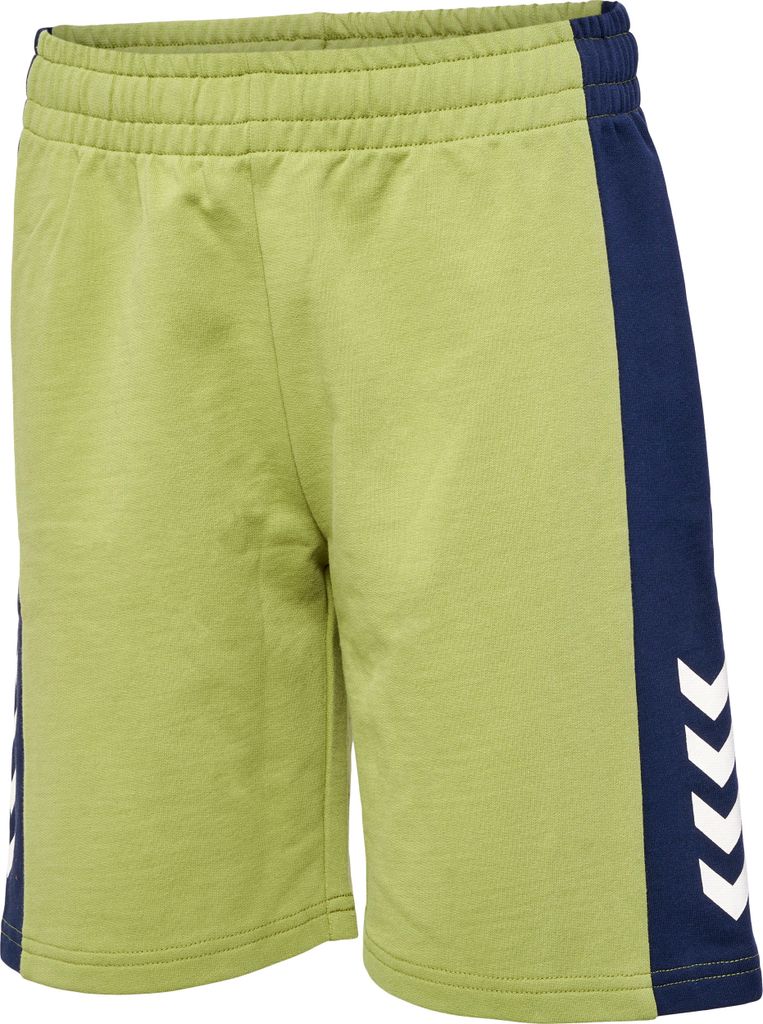 hummel hmlRUSH BLOCK SHORTS - GREEN OLIVE - 152