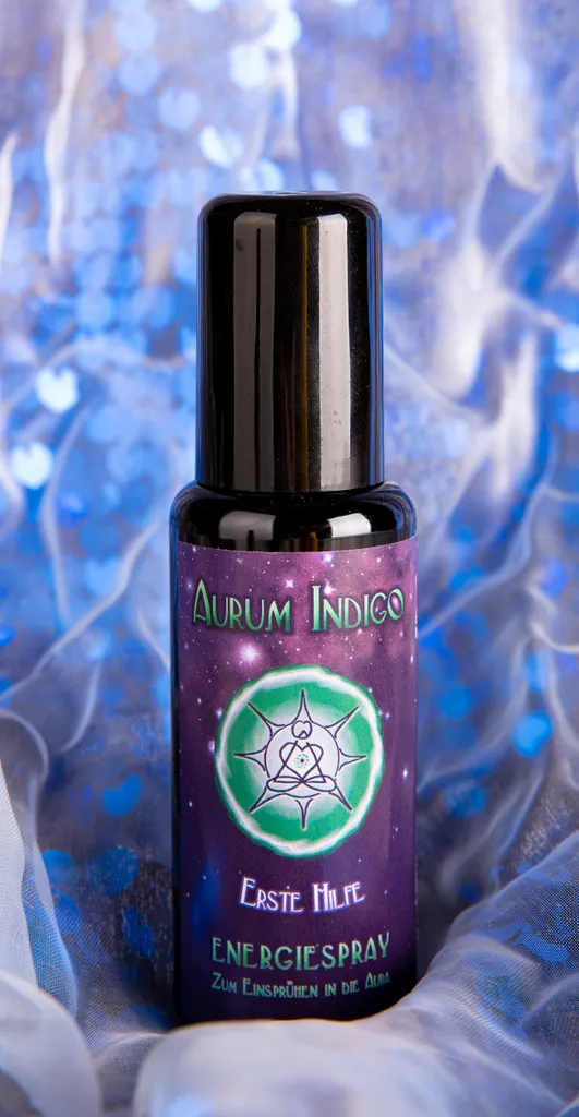 Aurum Indigo Spray énergétique Premiers secours 50ml - Élixir Aura - 2