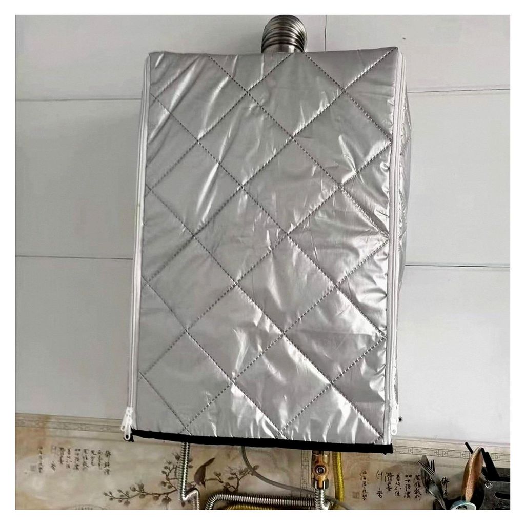 Abdeckung für Warmwasserbereiter, staubdichter Schutz für Geräte, Heiztankdecke, geeignet für kaltes Wetter, Winter, Regen, Schnee, Sand, Garte...