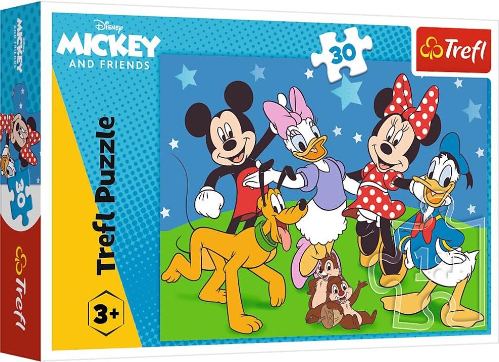 Puzzle 30 - Disney Mickey Mouse Produktbild 