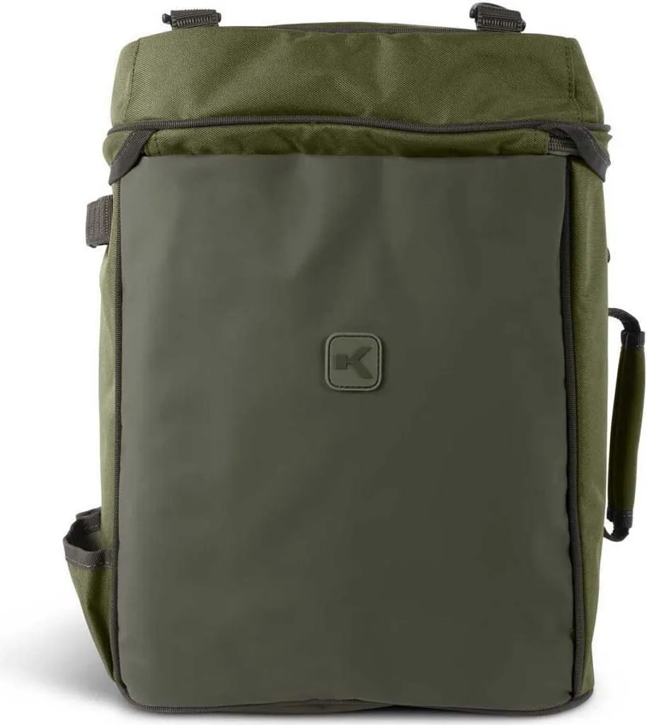 Sac à dos 25L Korum Rover Vert idéal pour la pêche rapide et le stalking
