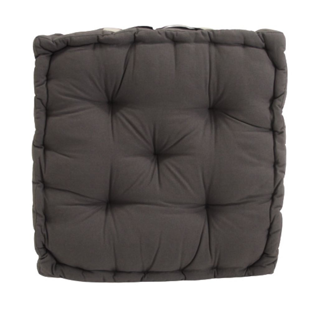 Kissen Duo Grau – Perle 45x45x10cm – 45x45x10cm - Grau – Stoff