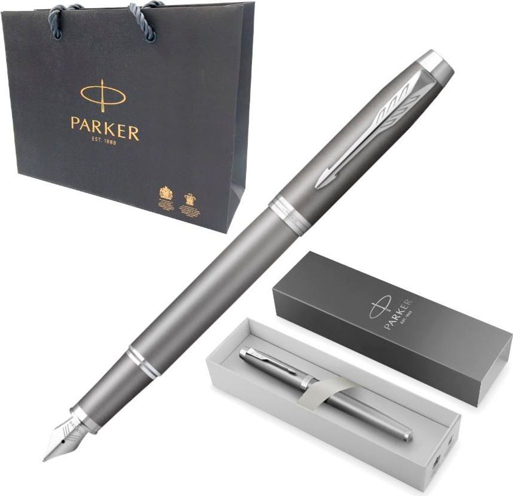 Parker - Fountain Pen Parker Im Rituale Ct M Gray | 1 Stück