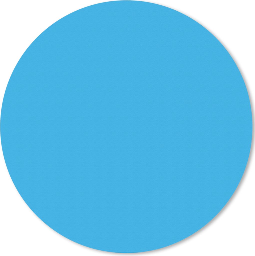 MuchoWow Mauspad Mousepad Blau - Licht - Farben 30x30 cm - Mousepads - Maus Mat - Pad - Mausunterlage - Tischunterlage - Schreibtischmatten