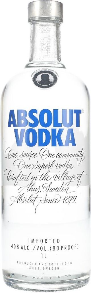 Absolut Vodka 1,00 Ltr. Flasche, 40% vol. Produktbild 22