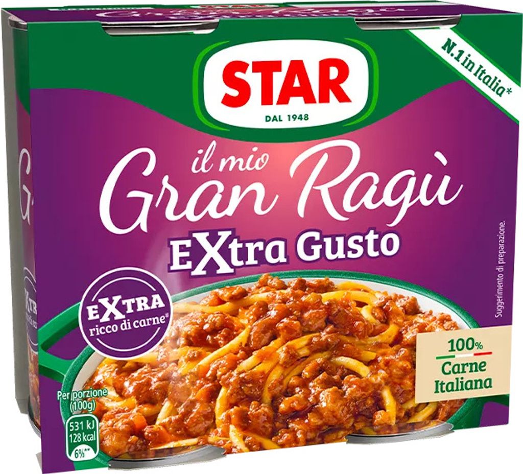 12x Star Il Mio Gran Ragù Extra Gusto Extra Geschmack Produktbild 