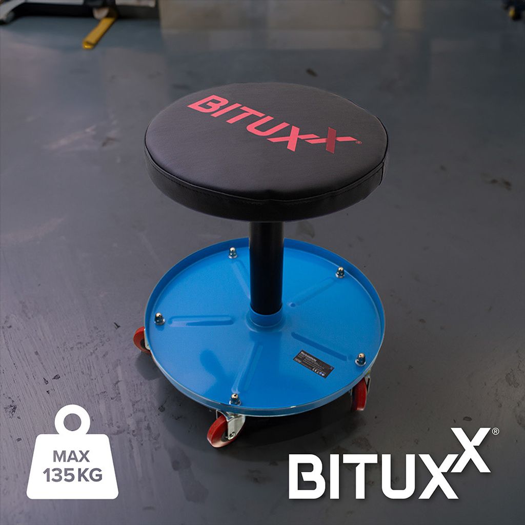 Bituxx Werkstattsitz Werkstattstuhl Werkstatthocker Produktbild 7