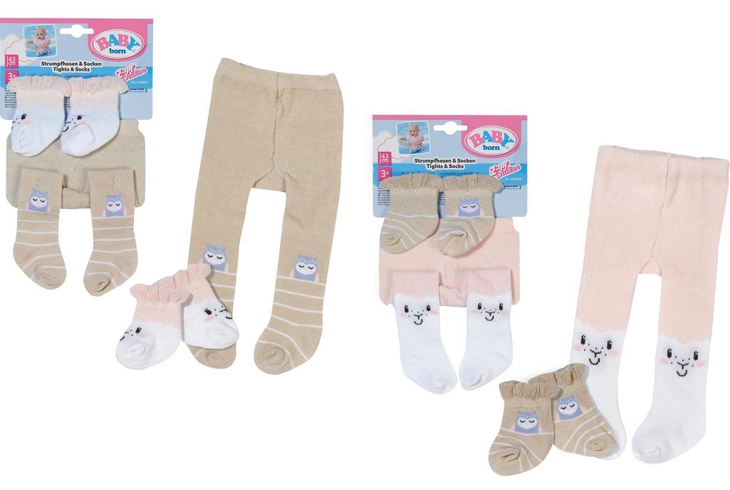 BABY born Tights & Socks Sheep 2ass.43cm, Punčocháče, 3 Obrázek produktu 