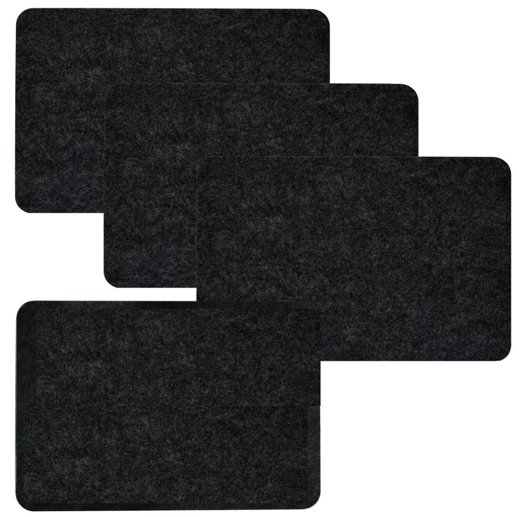 4 Extra-Dicke Filz Tischsets 43x30x0,5cm Edle Platzsets Produktbild 
