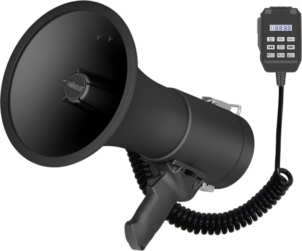 Mégaphone pour manifestation et sport 50W Bluetooth longue distance
