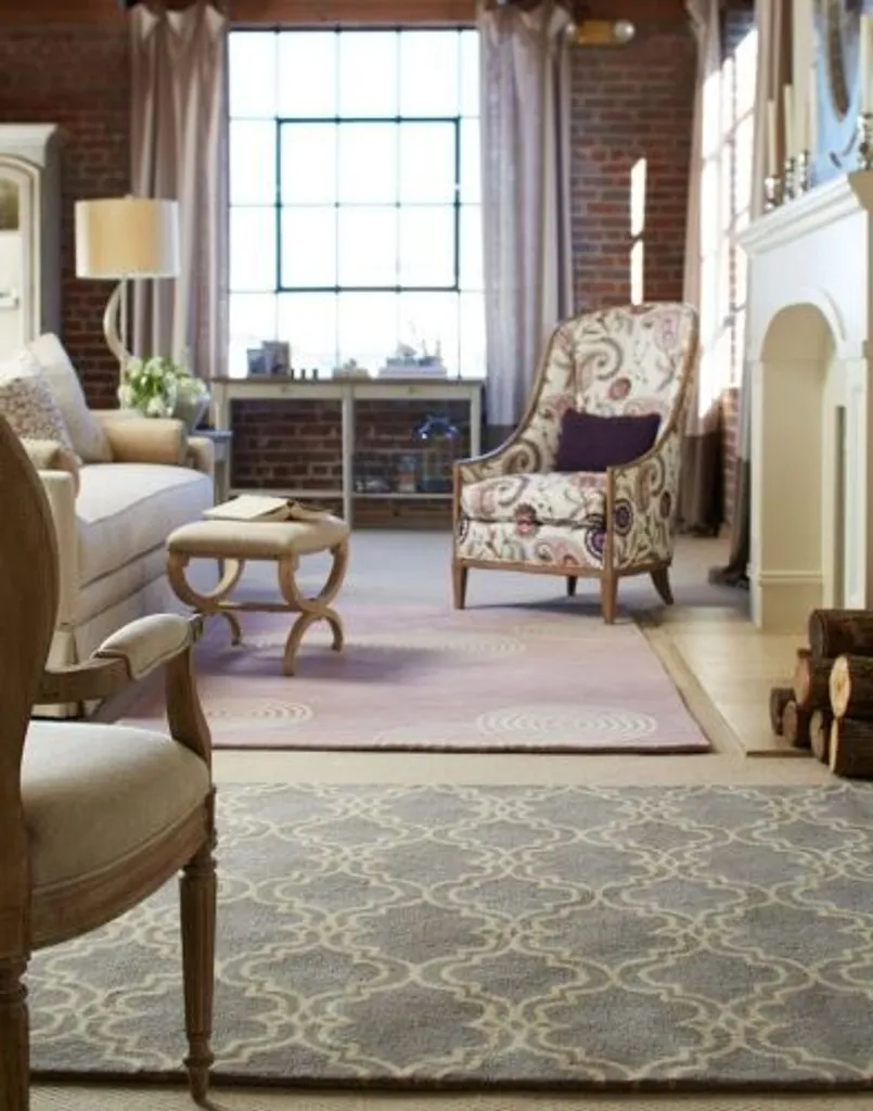 Grand tapis doux Miami Soft 153x244 cm - Texture soyeuse gris et beige