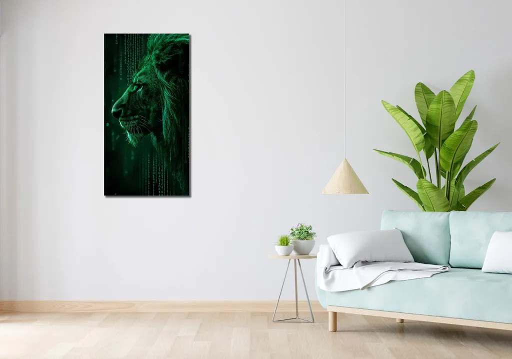Tableau de bord Code de Puissance 50x100 cm pour décoration moderne - 2
