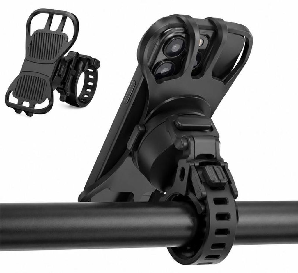 Handyhalterung Fahrrad,Abnehmbar & Silicone Produktbild 