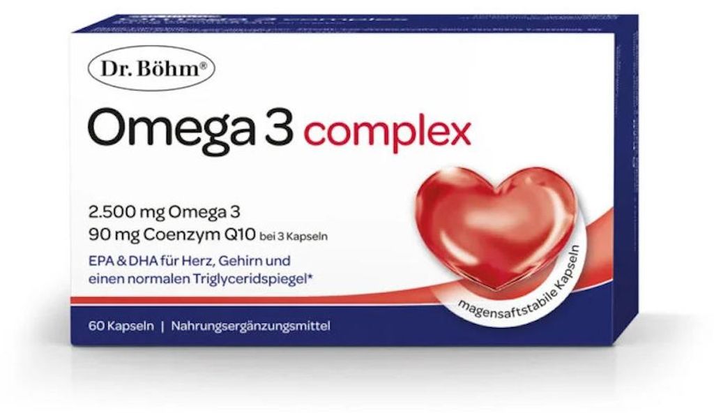 Dr. Böhm Omega 3 complex, 60 St. Kapseln