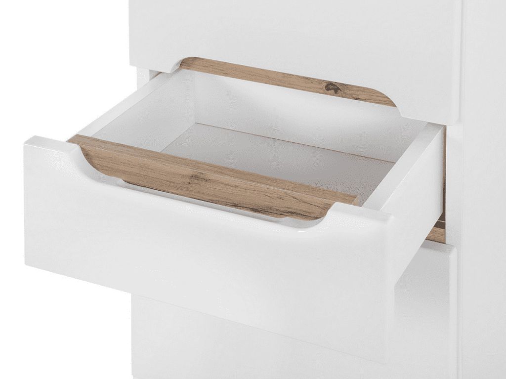 Koupelnová vysoká skříňka BALI WHITE 2DS1 Obrázek produktu 13