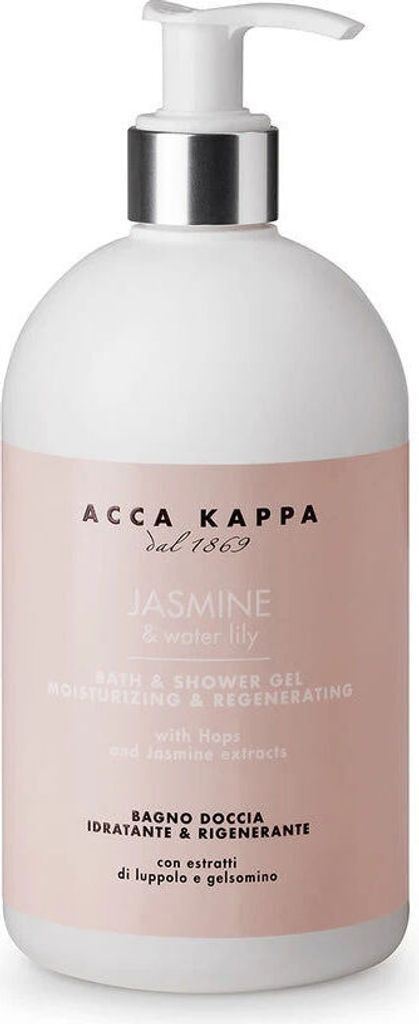 Acca Kappa Jasmine & Water Lily bath and shower gel 500ml