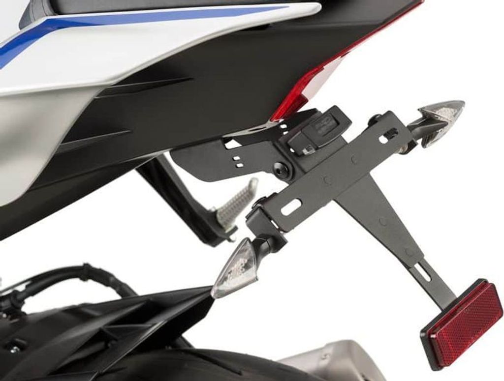 PUIG 9842N Kennzeichenhalters passend fuer YAMAHA YZF-R6 Schwarz