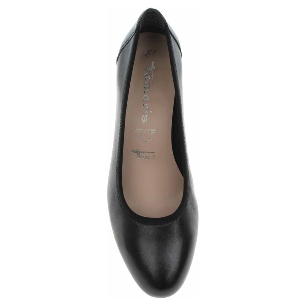 Tamaris Damen Pumps Leder Keilabsatz TOUCHit Fußbett Produktbild 10