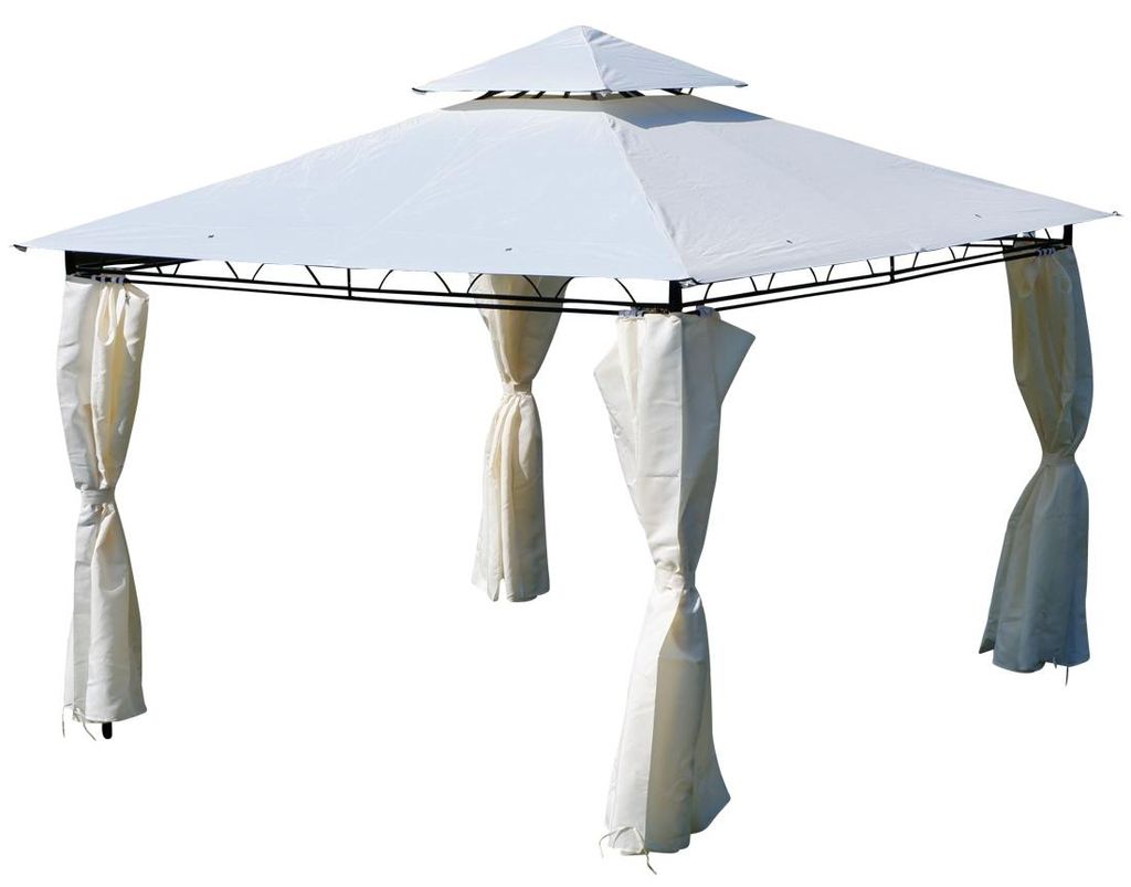 AS-S Garten Pavillon Gartenpavillon 3x3 Meter, Dach 100% Produktbild 