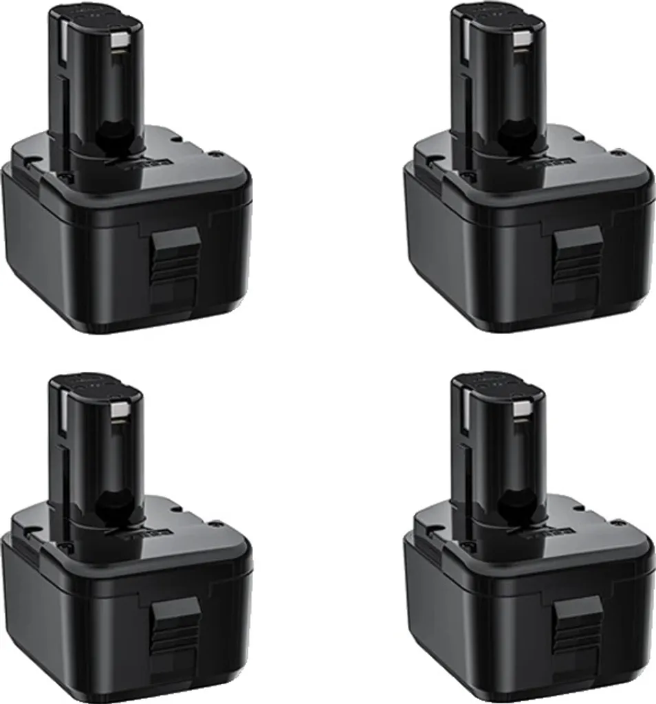 Pack de 4 Batteries de Rechange 12V 3.5Ah pour Perceuse Visseuse Hitachi