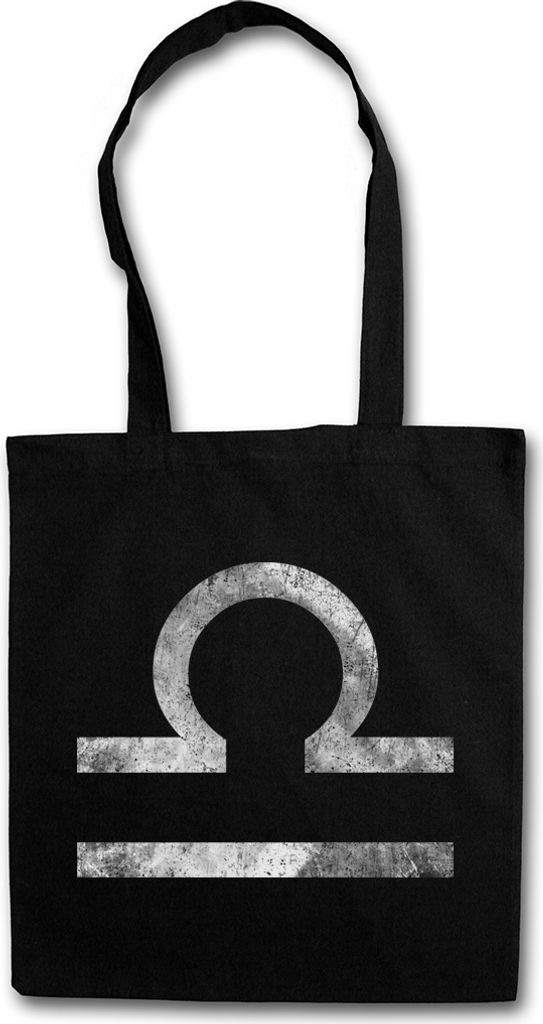 Urban Backwoods Zodiac Sign Virgo, Stofftasche, Farbe: Schwarz