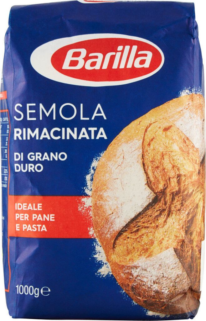 Farina Semola Grano Duro Mehl 1kg - Barilla Produktbild 