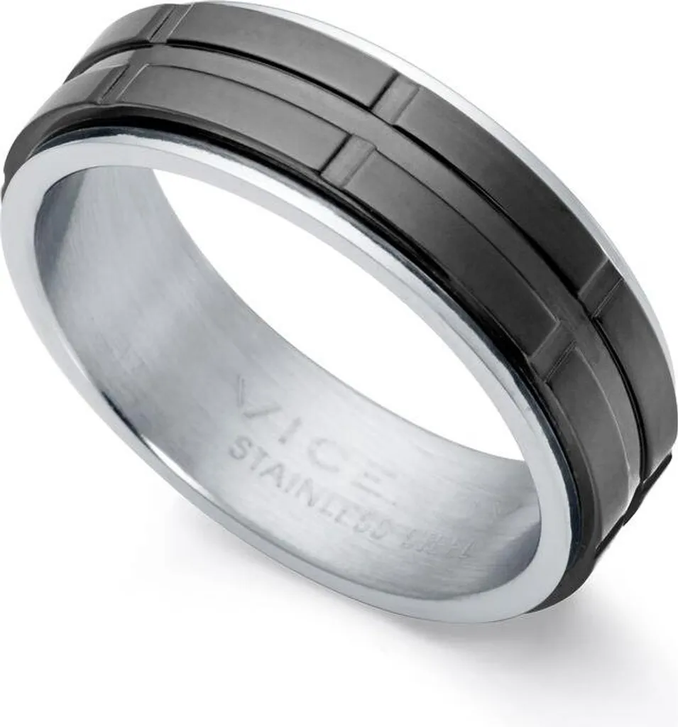 Anello Viceroy 75327A02210 Magnum Black IP Acciaio - Must Have Uomo