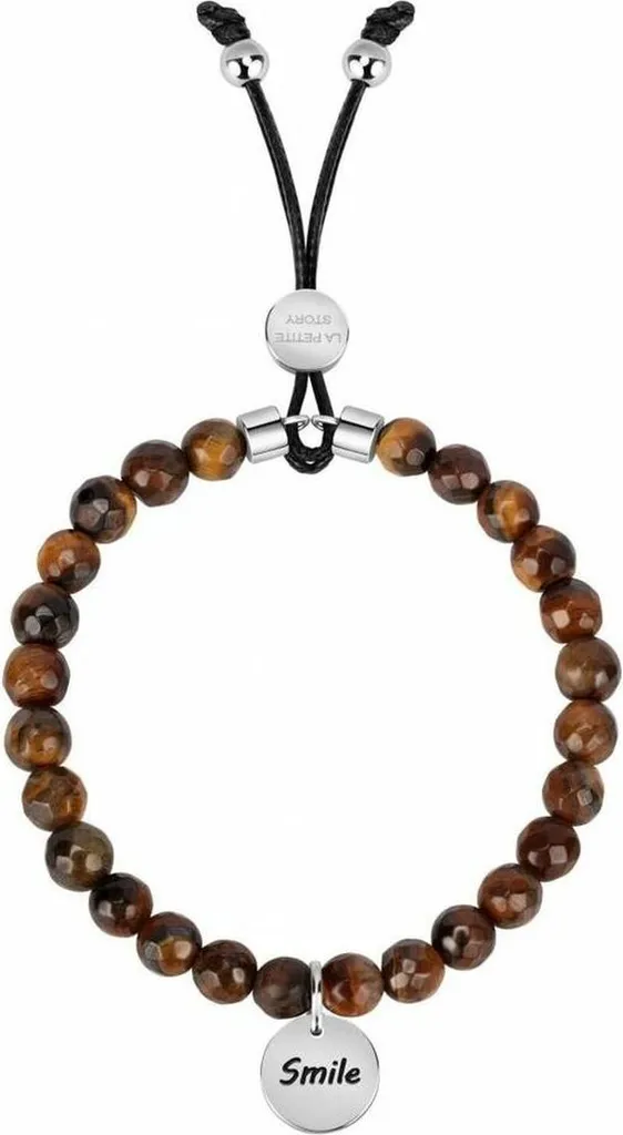BERING Bracciale da donna in acciaio inox placcato oro 617-20-X0, 19 cm, Acciaio inossidabile, Nessuna pietra preziosa