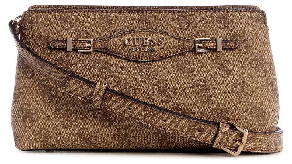 GUESS Damen Katya Crossbody Top Zip Umhängetasche, Produktbild 