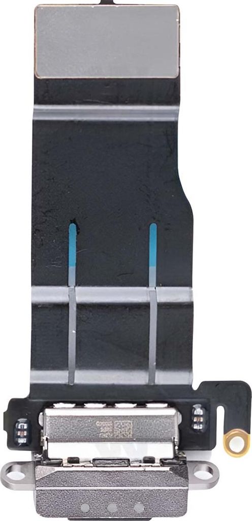 Clappio, Ladeanschluss für iPad Air 13 2024 Ersatzteil USB-C Buchse, Silber