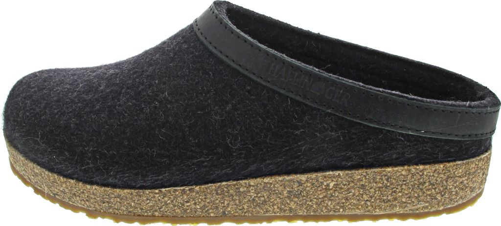 Haflinger Grizzly Torben Hausschuh Grau Produktbild 