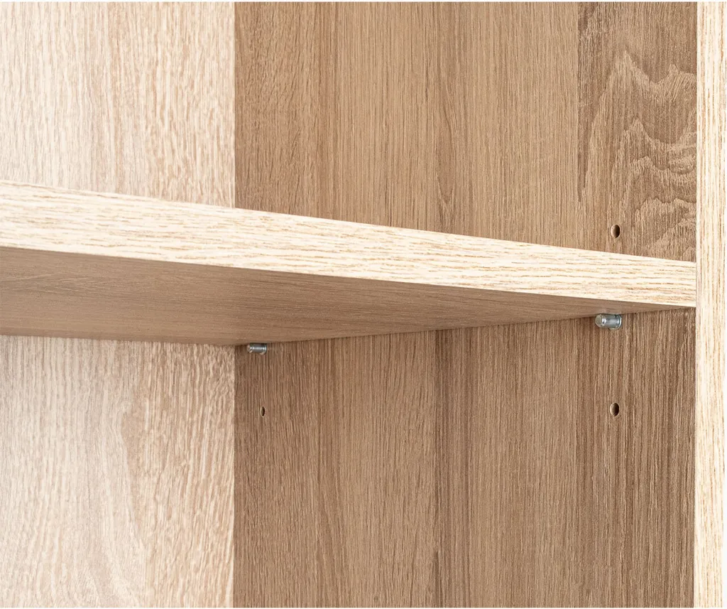 Étagère de bureau Trio en chêne Sonoma - Dimensions 57x113x33 cm - 3
