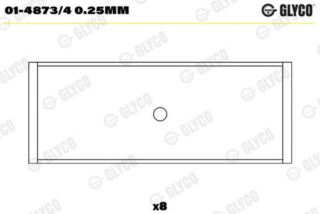Coussinets de Bielle Vw 1.2 TSI 0.25mm - Kit Complet Haute Précision