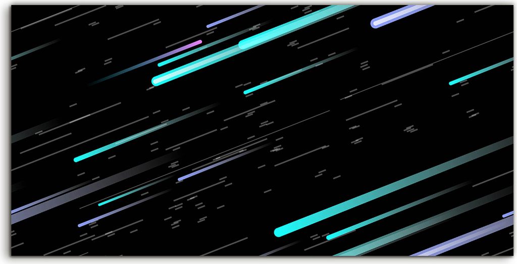 Coloray Acrylbild 140x70 Wandbild Acrylbilder Wand Kunst Futuristisches Neonlicht