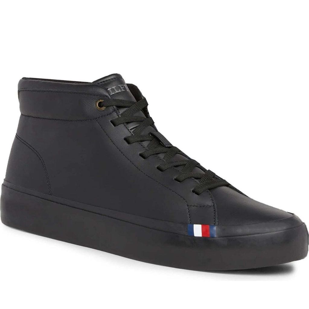 Tommy Hilfiger Herren Stiefeletten FM0FM04820 0GQ Farbe: Schwarz Größe: 44